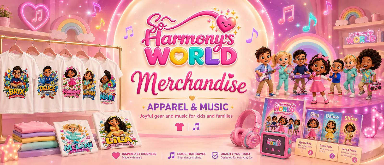 So Harmony’s World Merchandise